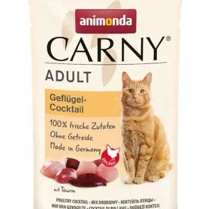 Online Kaufen Sparpaket 24 x 85 g Animonda Carny Adult Geflügel-Cocktail Katzen Nassfutter
